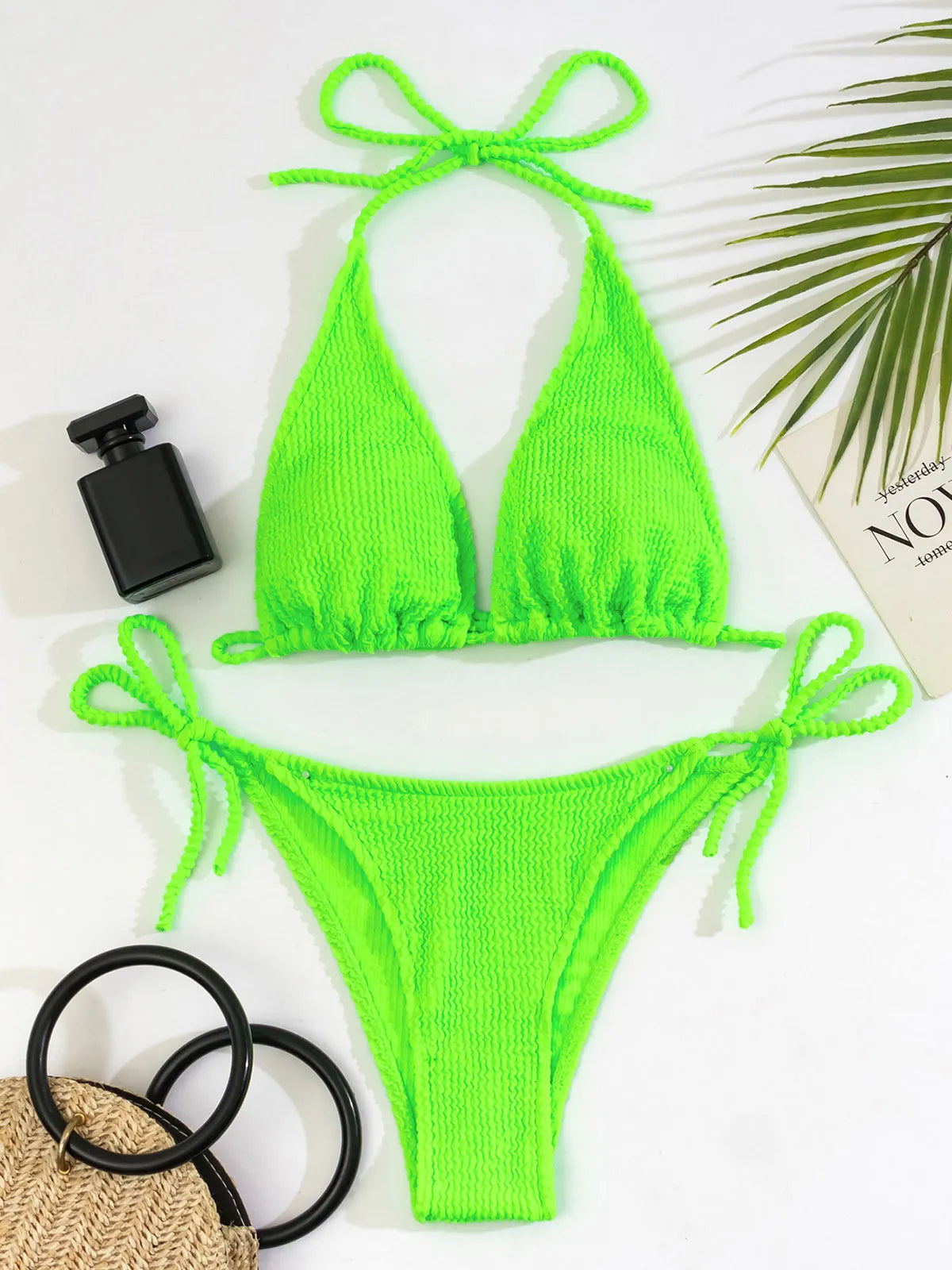 New Fashion Sexy Bikini Solid Swimsuit Women Swimwear Push Up Set Brazilian Bathing Suit Summer Beach Wear Swimming