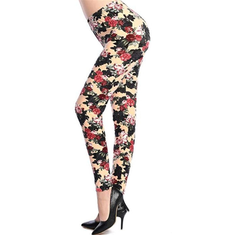 camuflagem impressão elasticidade leggings