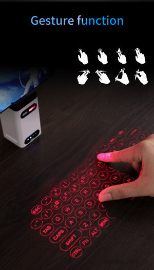  Bluetooth Virtual Laser Wireless Keyboard