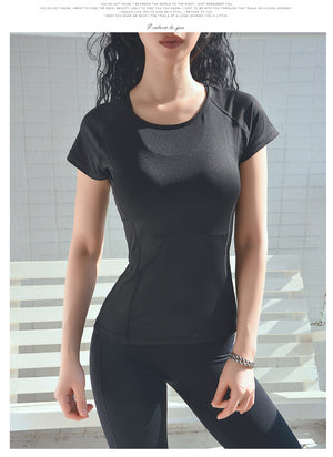 T Shirts Slim Fit For Sports Fitness