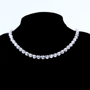 Tennis Necklaces Cubic Zirconia Womens