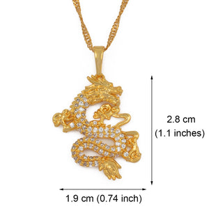 Dragon Pendant Necklaces