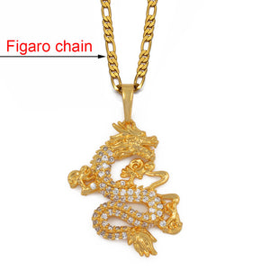 Dragon Pendant Necklaces