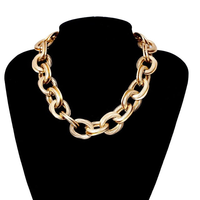 Punk Miami Cuban Choker Necklace