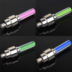 Bicycle Lights/Motion Sensors/Bike Valve Lights LED Wheel Spoke Lamp/Tyre Tire Valve Cap/MTB Bike Light Bike Bicycle Accessories