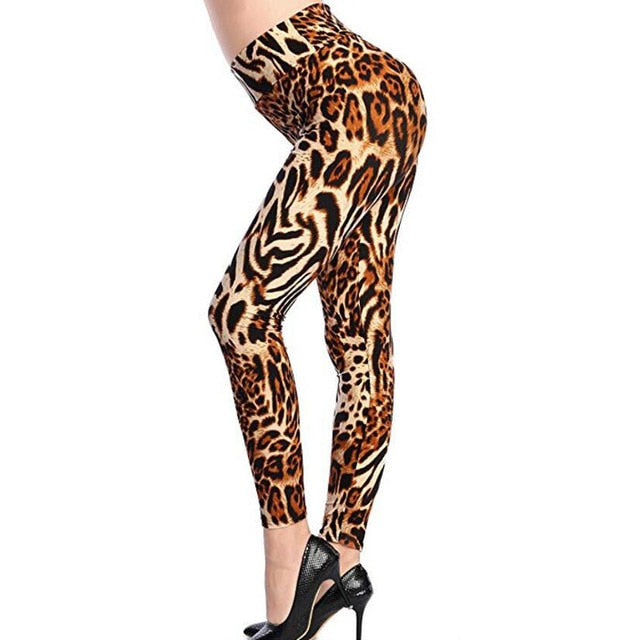 camuflagem impressão elasticidade leggings