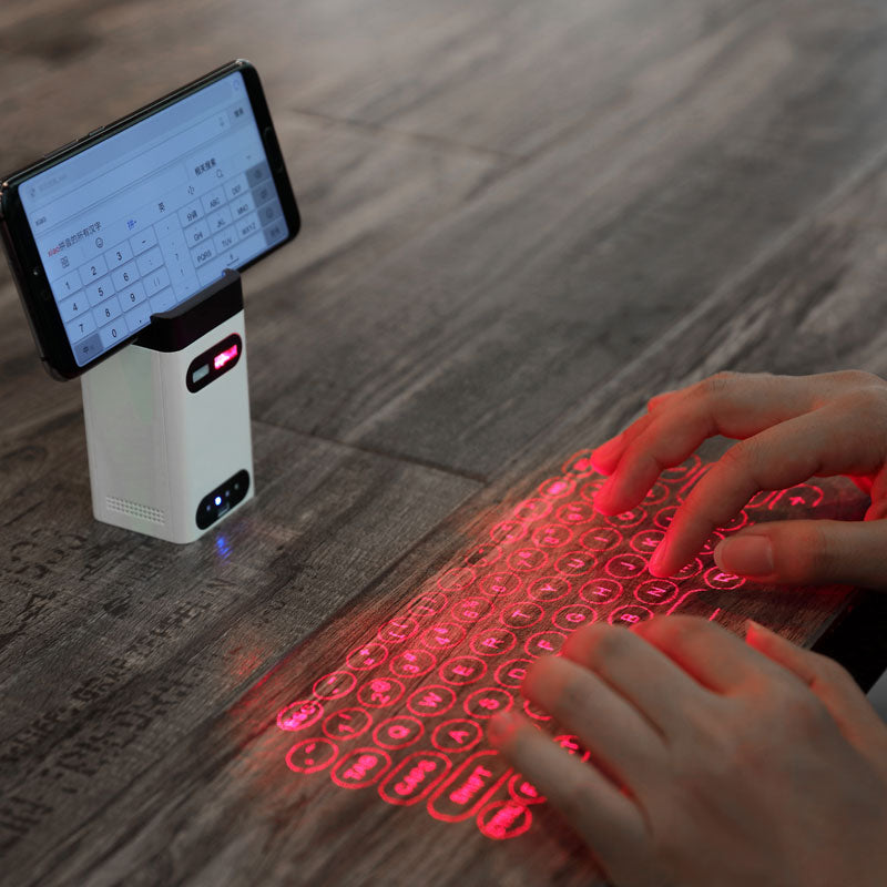 bluetooth virtual laser wireless keyboardphone pad laptop