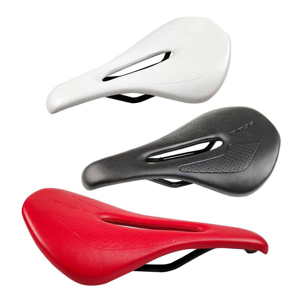 Bicycle Saddle Silicone Cushion PU Leather Surface Full Silica Gel Comfortable Bicycle Seat Shockproof Bicycle Saddle